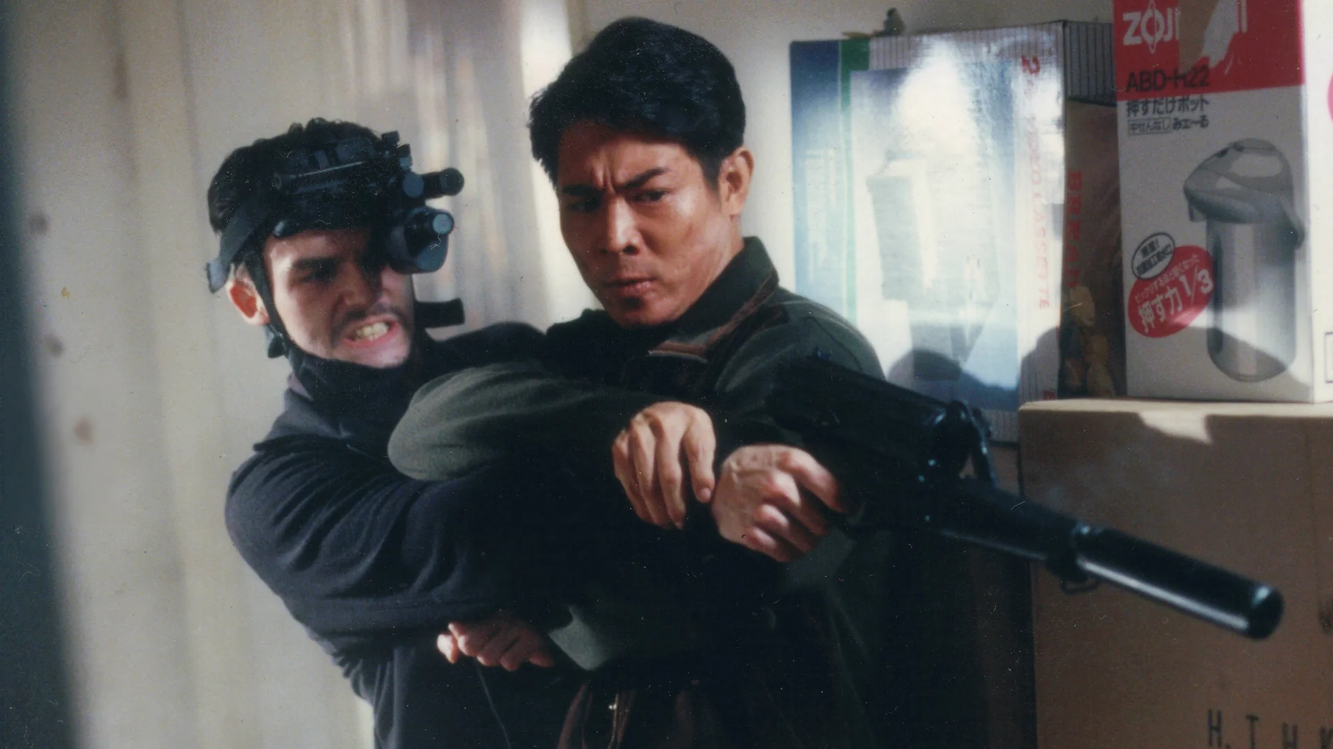Jude Poyer and Jet Li