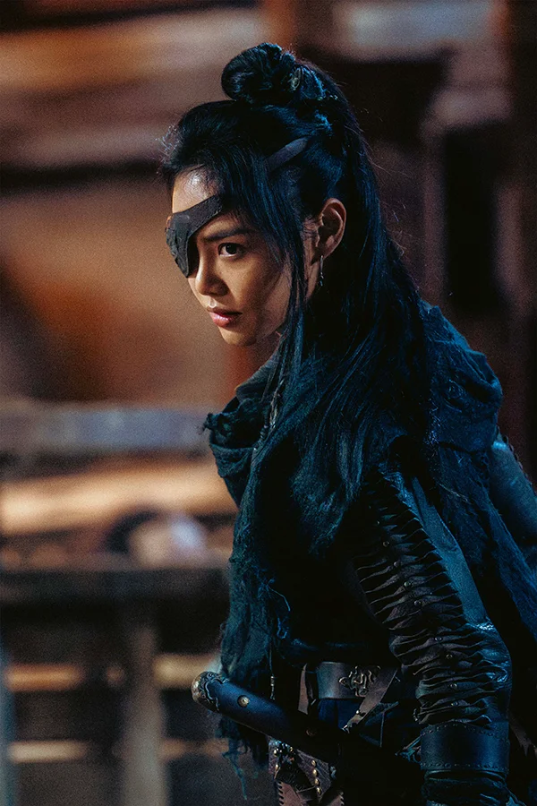 Kui Zhi (Biky Liang) dans Le Sabre des gardiens.