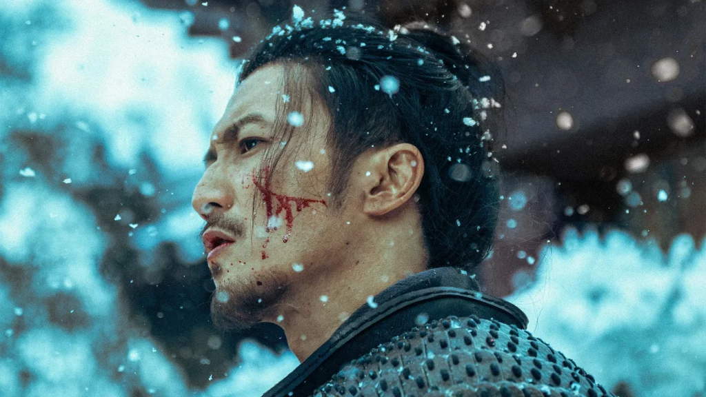 Di Ting (Nicholas Tse) dans Le Sabre des gardiens.