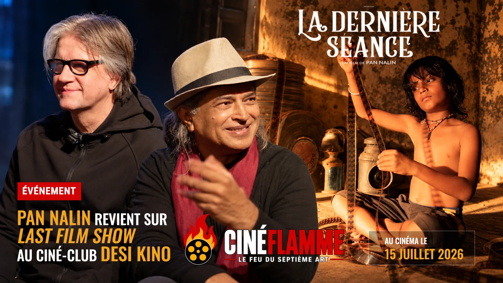 La Dernière Séance : Pan Nalin revient sur son film au ciné-club Desi Kino